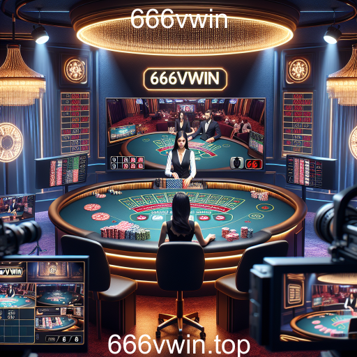 A Experiência do Casino ao Vivo no 666vwin